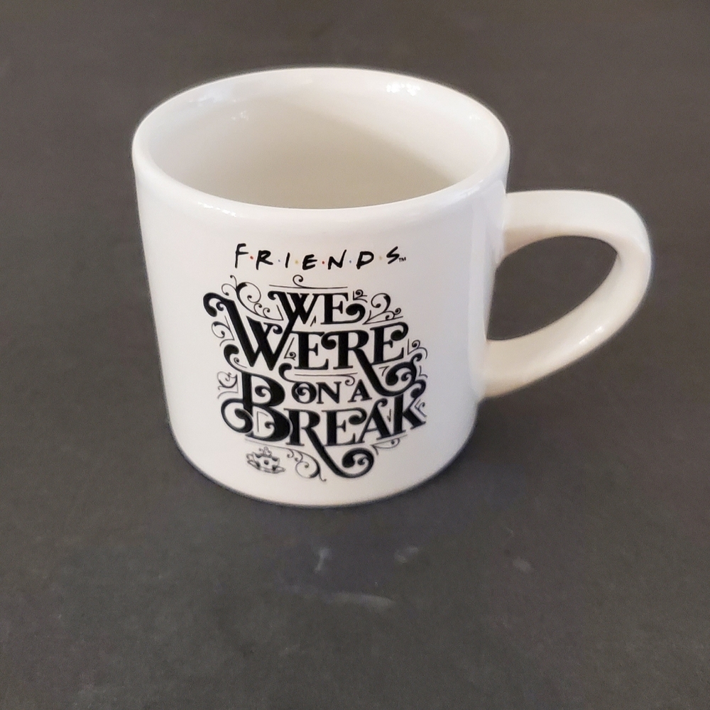 Friends Coffee Mug We Were On A Break Funny Joke White And Black F.R.I.E.N.D.S.